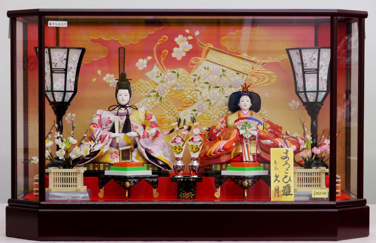 えびせん！定価30000円雛人形 オルゴール付き ライトアップ ひな祭り