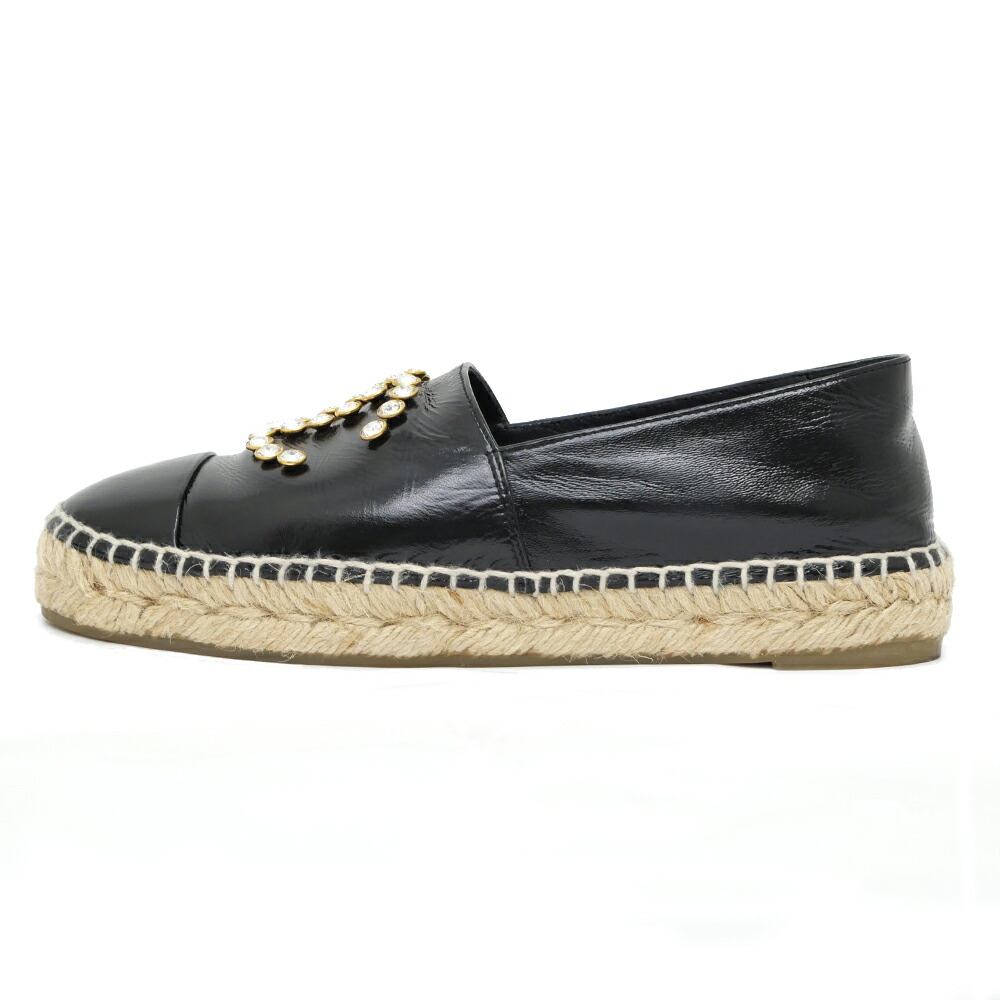 楽天市場】【未使用品】シャネル 【CHANEL】エスパドリーユ スリッポン