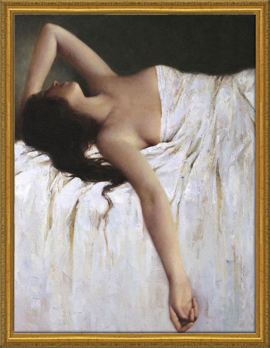 楽天市場】絵画 女性【無題】壁掛け インテリア 女性画 美人画 人物画