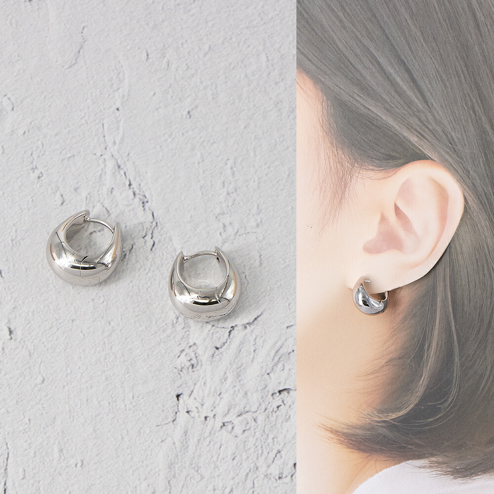 楽天市場】トムウッド TOM WOOD ピアス シルバー アイスフープスモール