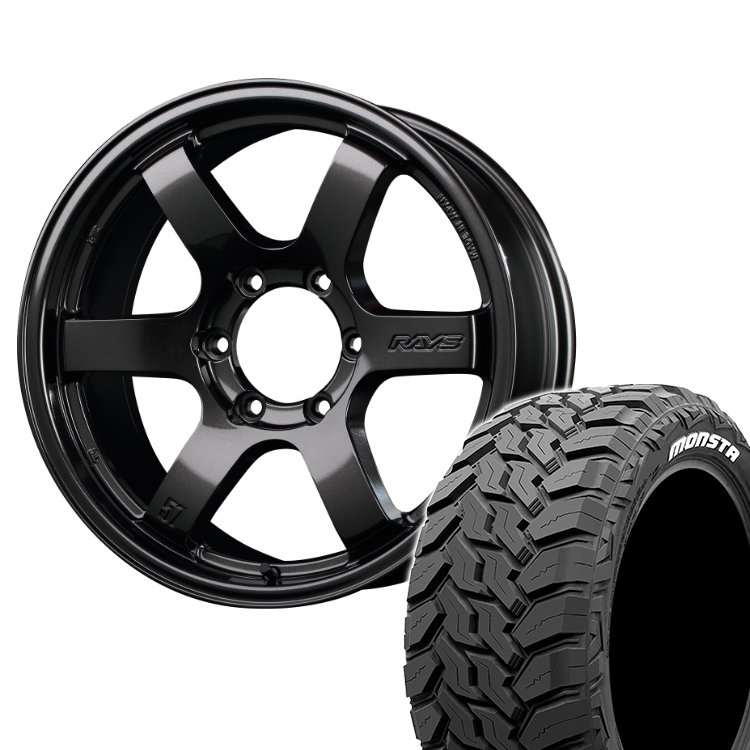 楽天市場】レイズ グラムライツ 57DR-X スーパーダークガンメタ 18