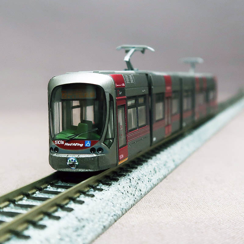 れーるぎゃらりーろっこう / TOMIX 97957 JR 227系 広島電鉄5100形