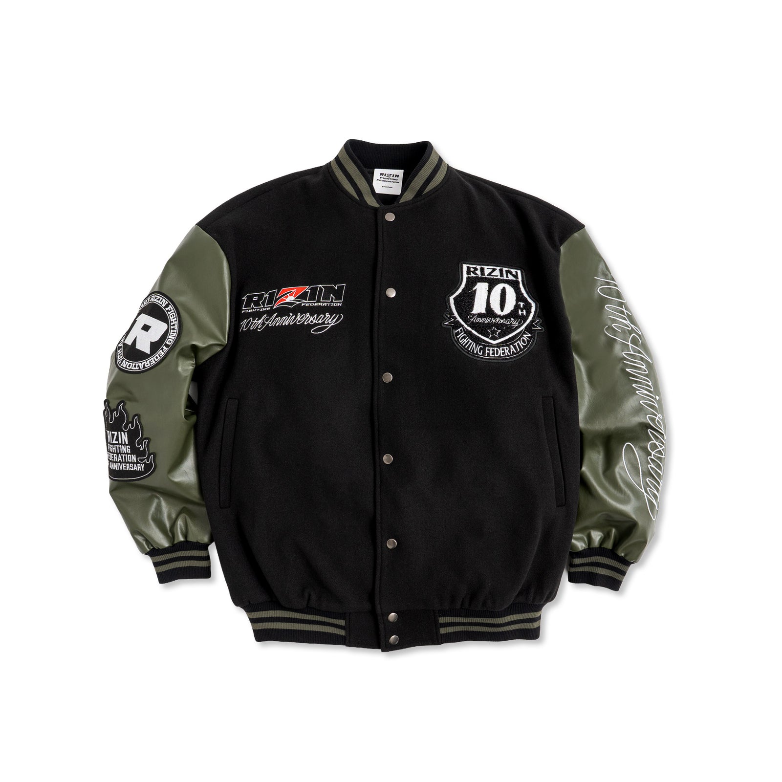 RIZIN 10th Anniversary バーシティジャケット – RIZIN オフィシャル