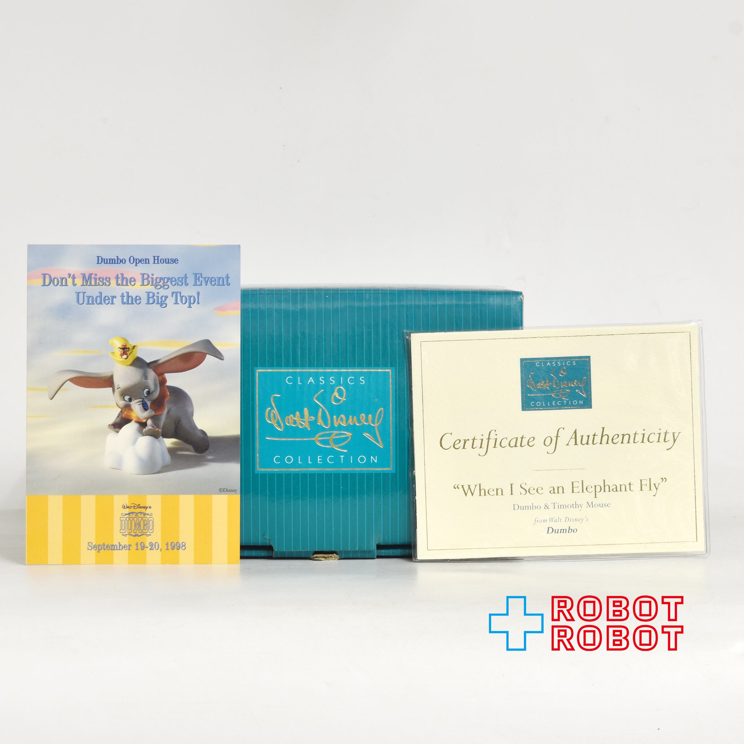 ディズニー WDCC ダンボ ダンボとティモシー When I See an Elephant