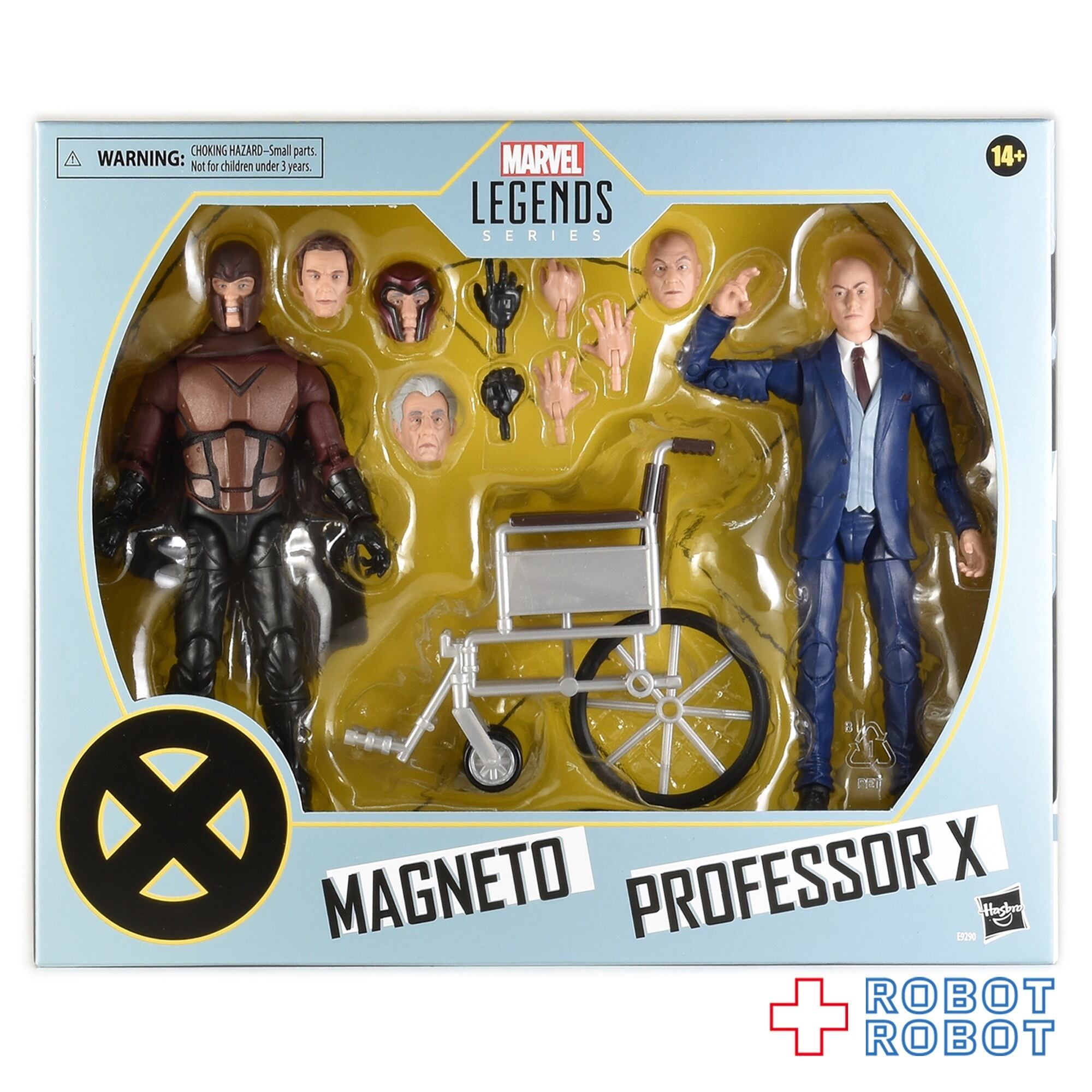 マーベルレジェンド X-MEN マグニートー & プロフェッサー X – ROBOTROBOT