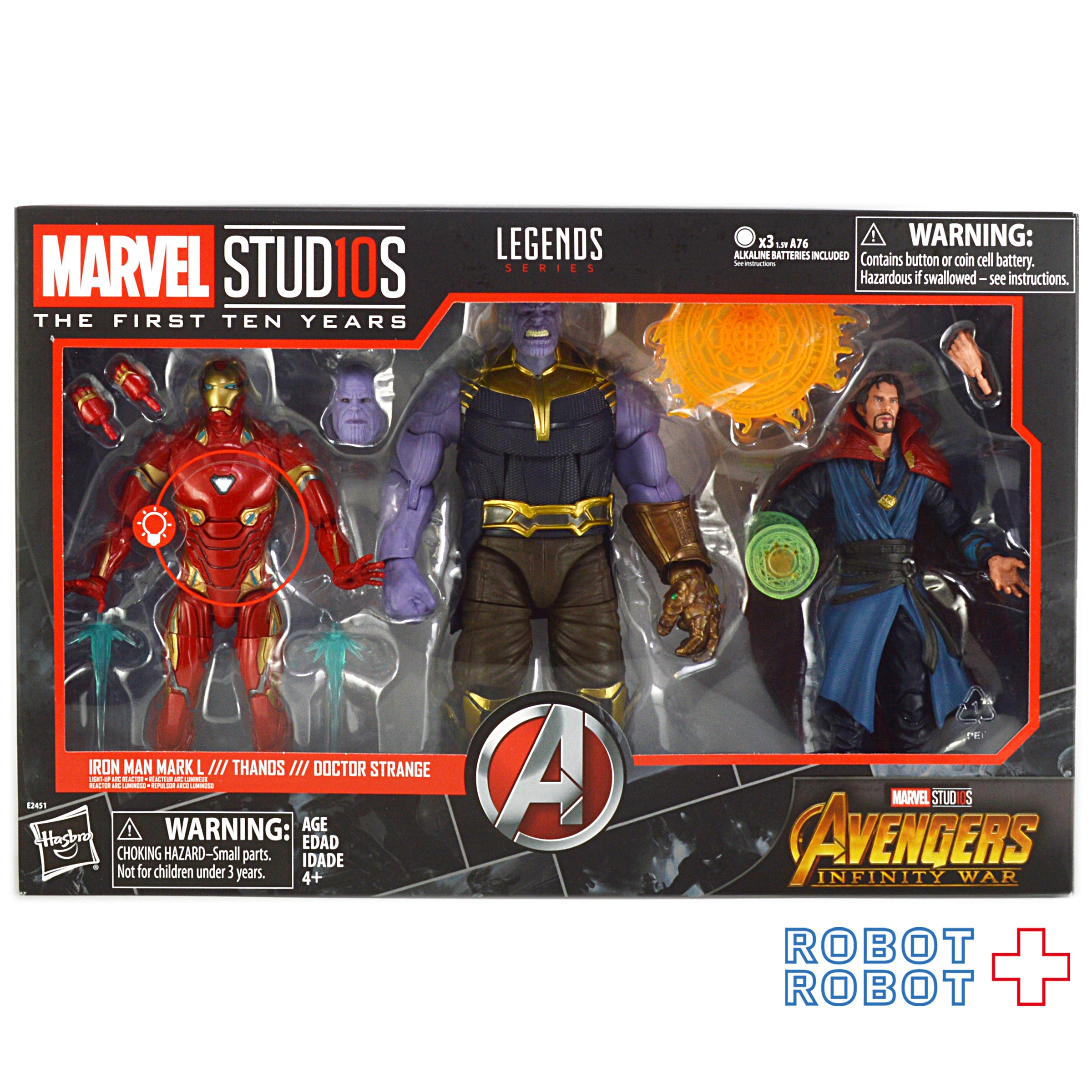 マーベルレジェンド マーベル・スタジオ10周年シリーズ 3パック