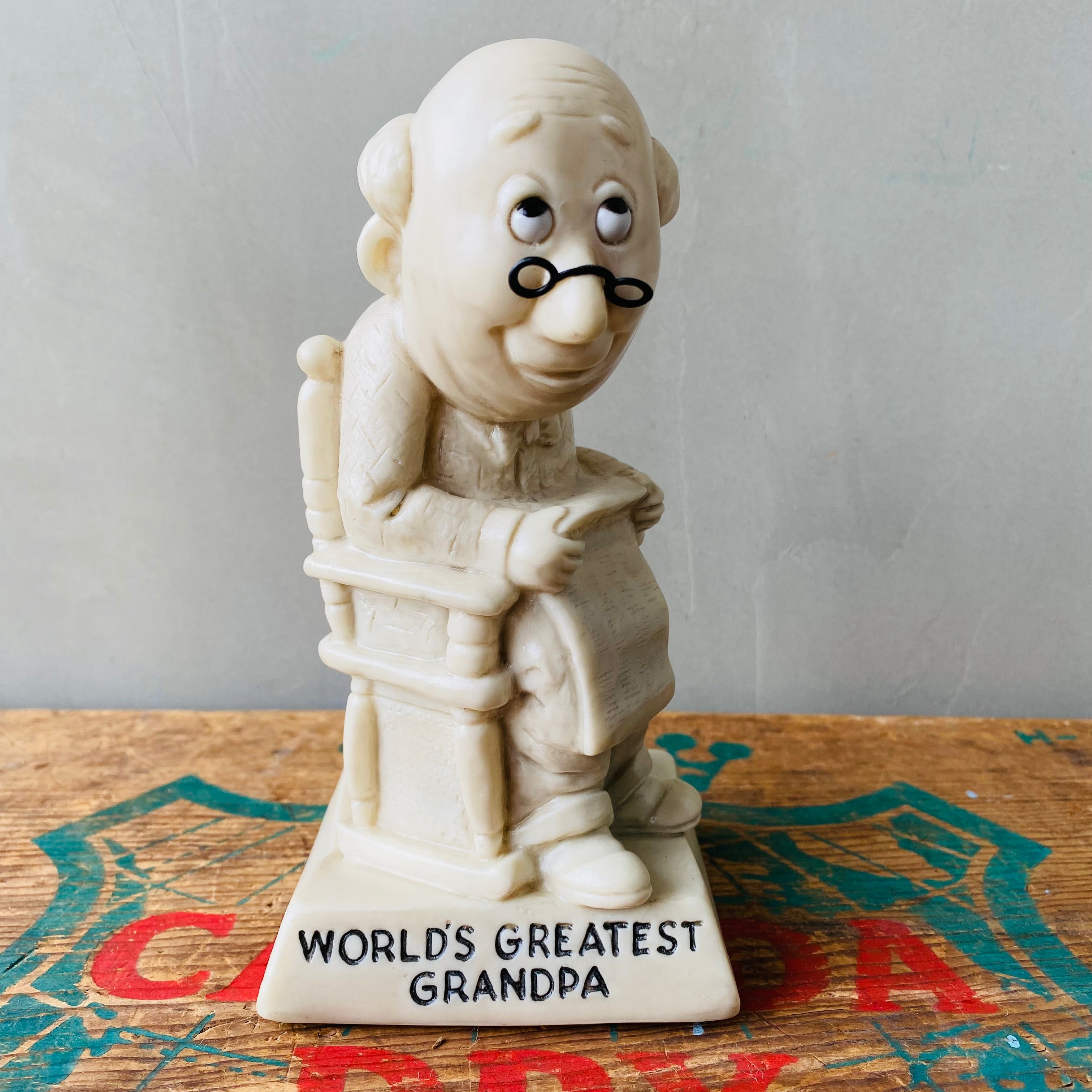 1970 USA vintage】メッセージドール GRANDPA – 雑貨屋ポッポ