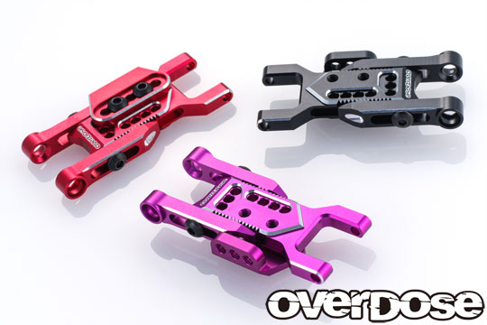 アジャスタブルアルミリヤサスアーム Type-3 (For OD / パープル) [(有