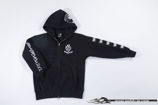 Team Weld 2020 ZIP UP パーカーカラー/ブラック [(有)ウエルド]