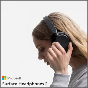 中古良品】Microsoft Surface Headphones 2 ブラック QXL-00015ヘッド