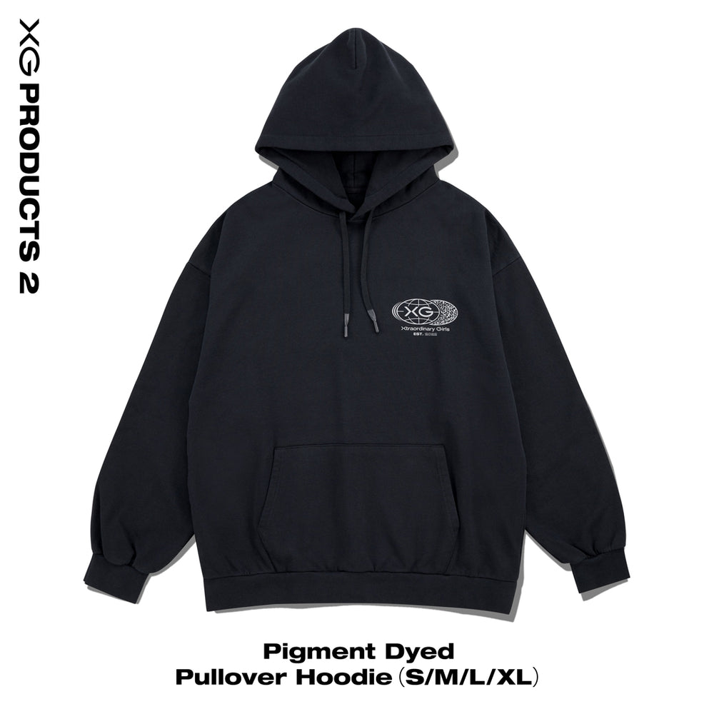 XG Pigment Dyed Pullover Hoodie Lサイズ Pigment Dyed Pullover