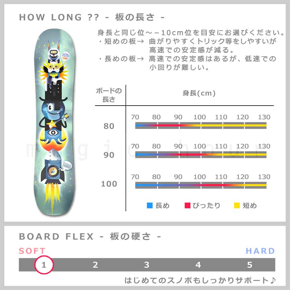 SALOMON(サロモン) スノーボード 板 子供 2点 セット スノボ