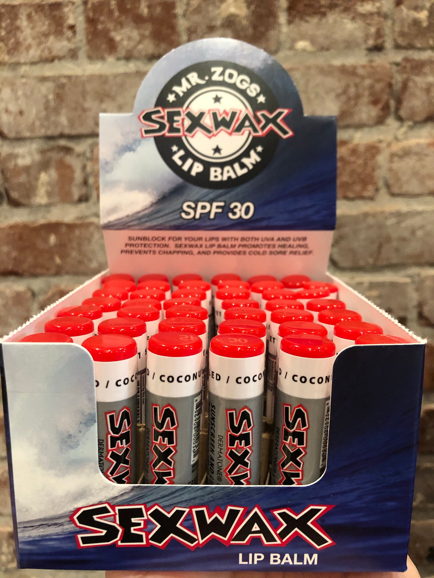 Sex Wax Coconut Lip Balm – 3 Seas