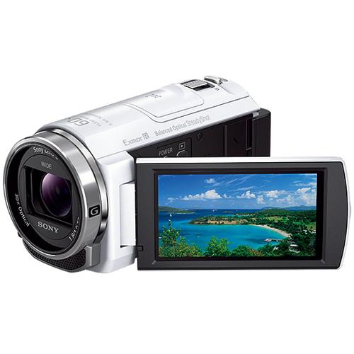 ソニー HDR-CX535 ホワイト | ビデオカメラ