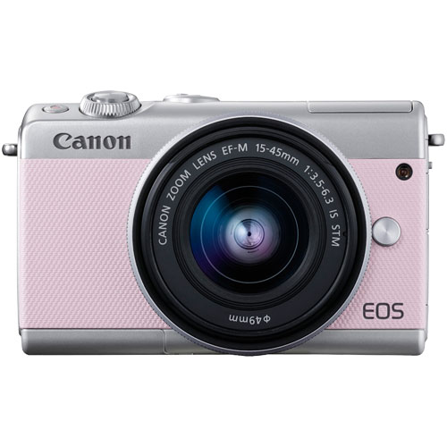 キヤノン EOS M100 ﾘﾐﾃｯﾄﾞﾋﾟﾝｸｷｯﾄ【2420万画素】 ミラーレス一眼 の
