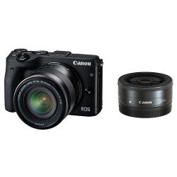 キヤノン EOS M3 ダブルレンズEVFキット ホワイト | ミラーレス一眼