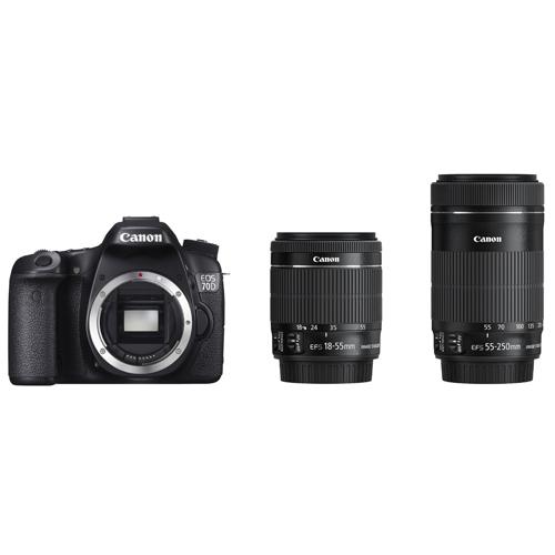 キヤノン EOS 70D ダブルズームキット | デジタル一眼レフ