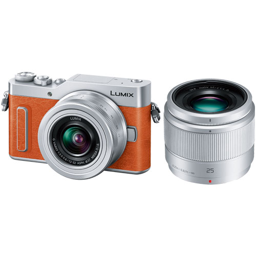 パナソニック LUMIX DC-GF10W-D ダブルレンズキット オレンジ | ミラー