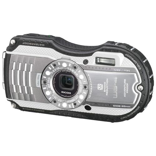 リコー WG-4 シルバー | コンパクトデジタルカメラ