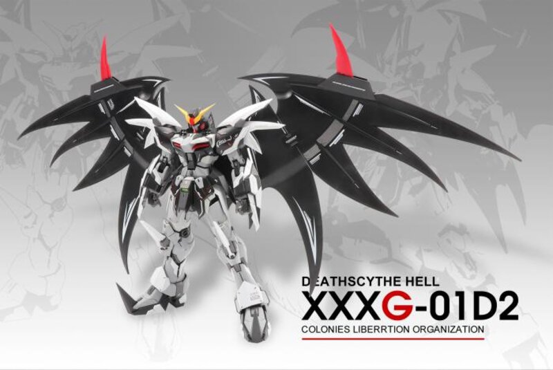 MG 1/100 Deathscythe Hell Gundam XXXG-01D2 Plastic Mode