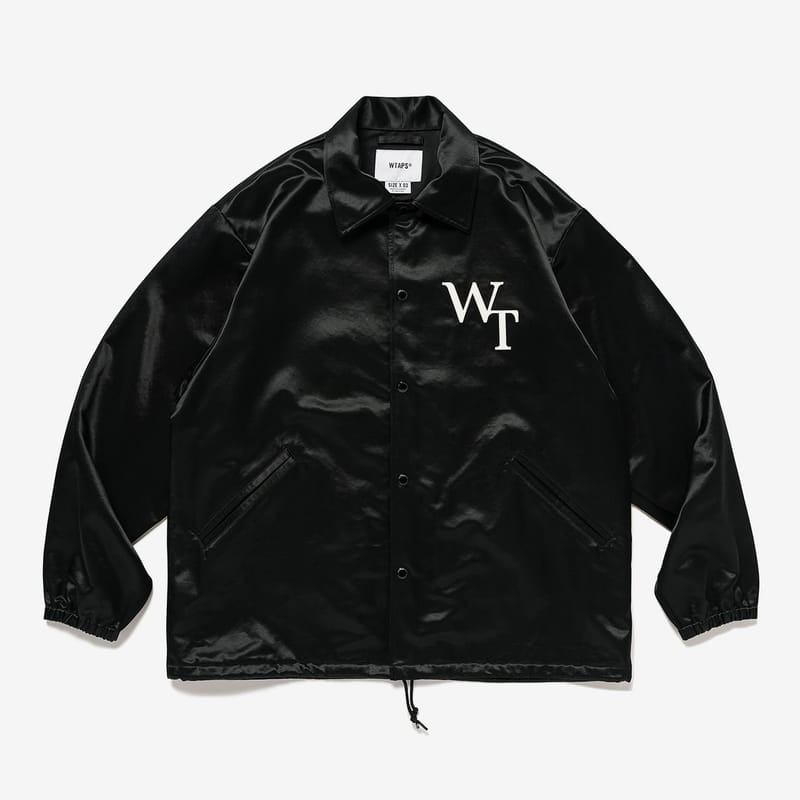 2024SS WTAPS CHIEF JACKET CTRY SATIN LEAGUE 教練外套現貨