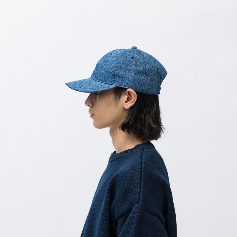 2023AW WTAPS T-6M 04 CAP COTTON DENIM SIGN LOGO 丹寧老帽帽
