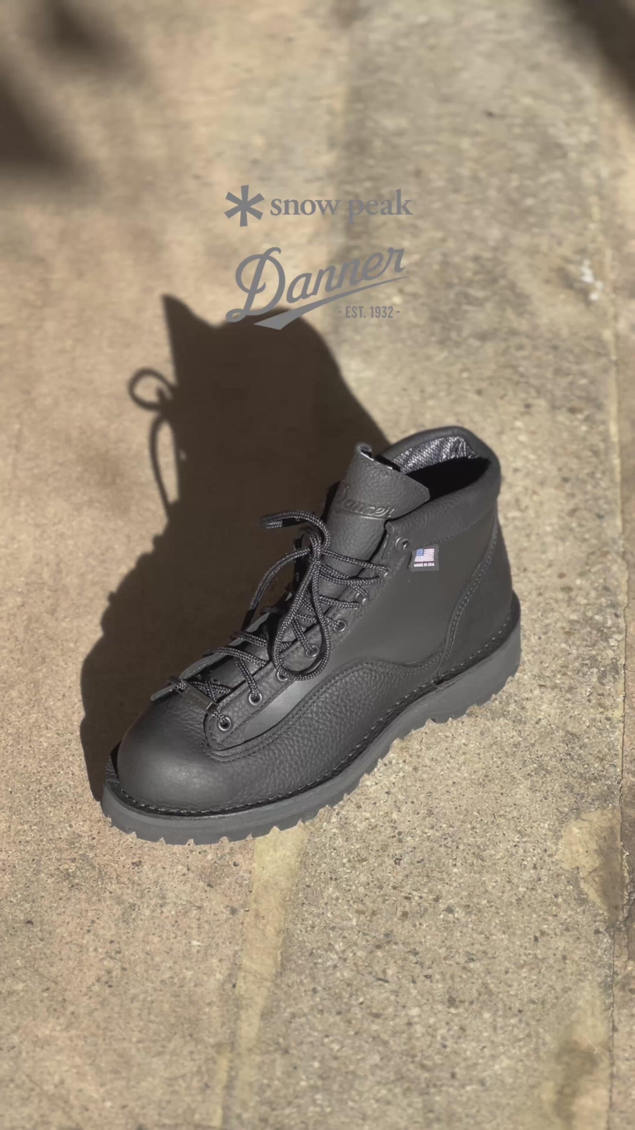 Men's Snow Peak x Danner Light II - Black – SISU