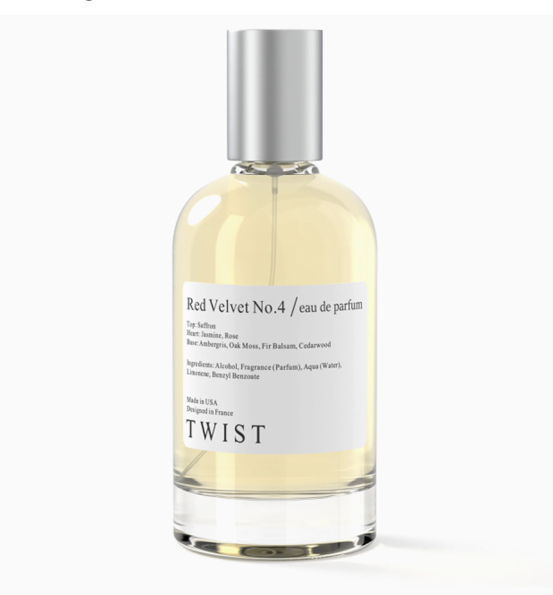 TWIST Velvet No. 4(Inspired By MFK Baccarat Rouge 540) Perfume