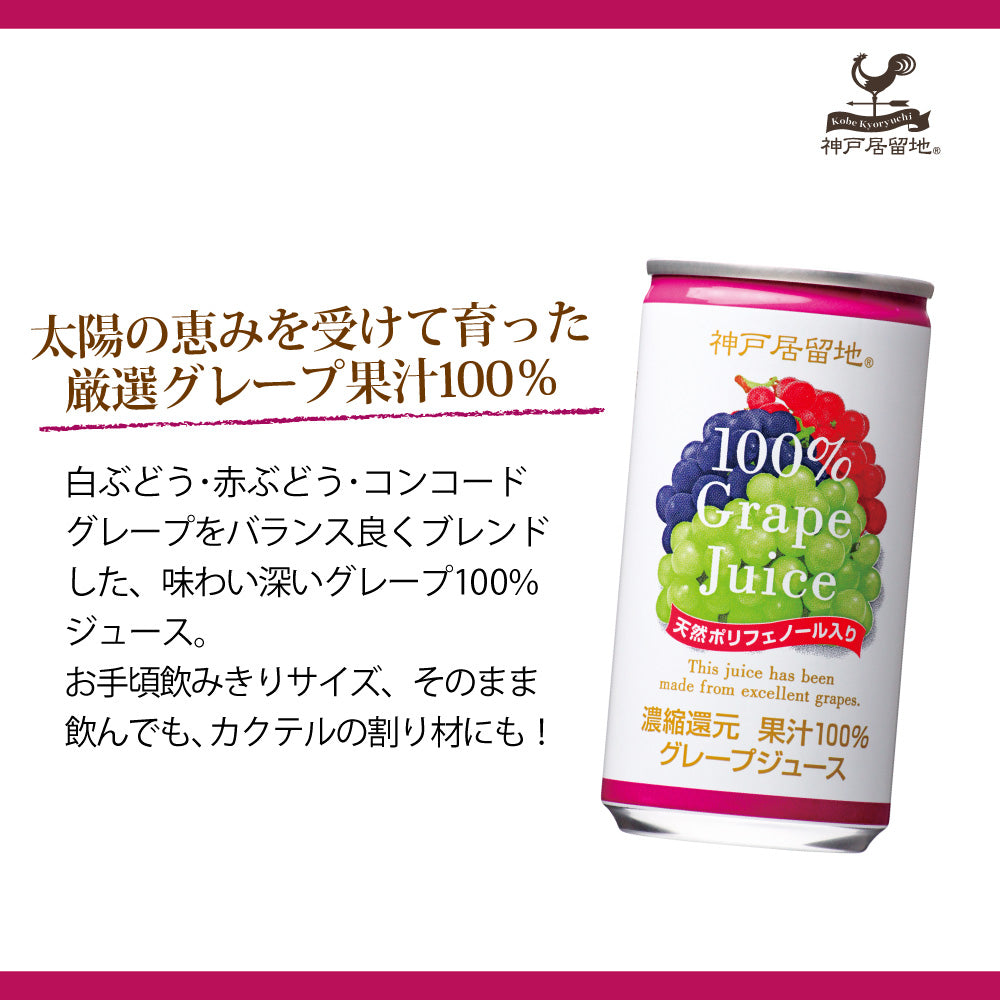 神戸居留地 グレープ100% 185g | Tasty World!