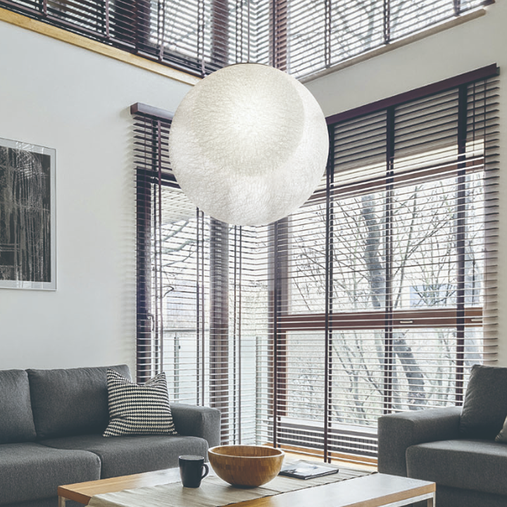 MAYUHANA ペンダントライト 二重 ホワイト Φ430mm - YAMAGIWA OnlineStore