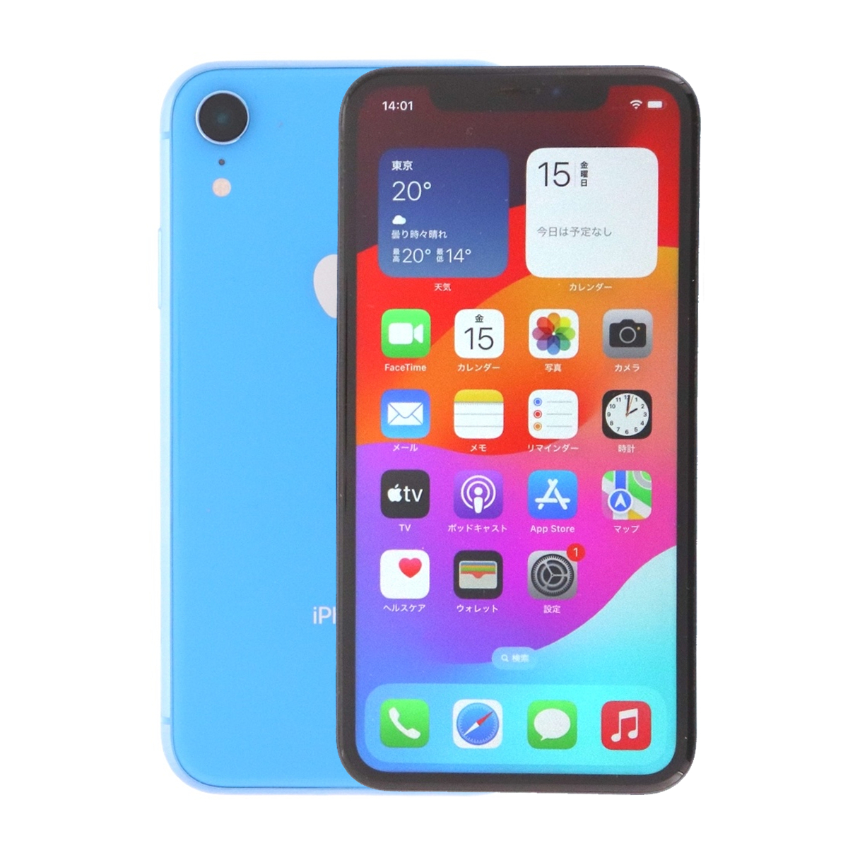 iPhone XR 64GB SIMフリー 中古 スマホ スマートフォン Cランク 本体