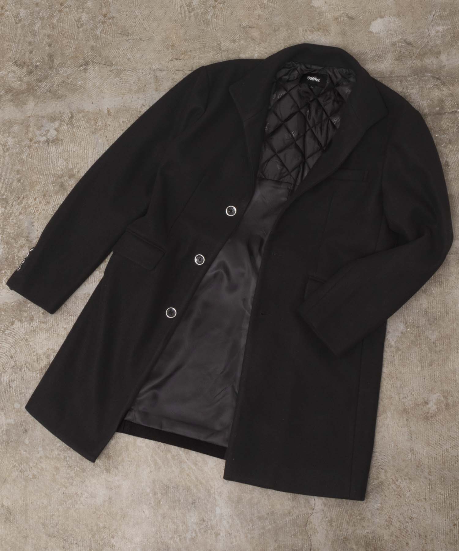 mossimo（モッシモ） スタンドカラーコート メンズ 裏地付き ウエスト