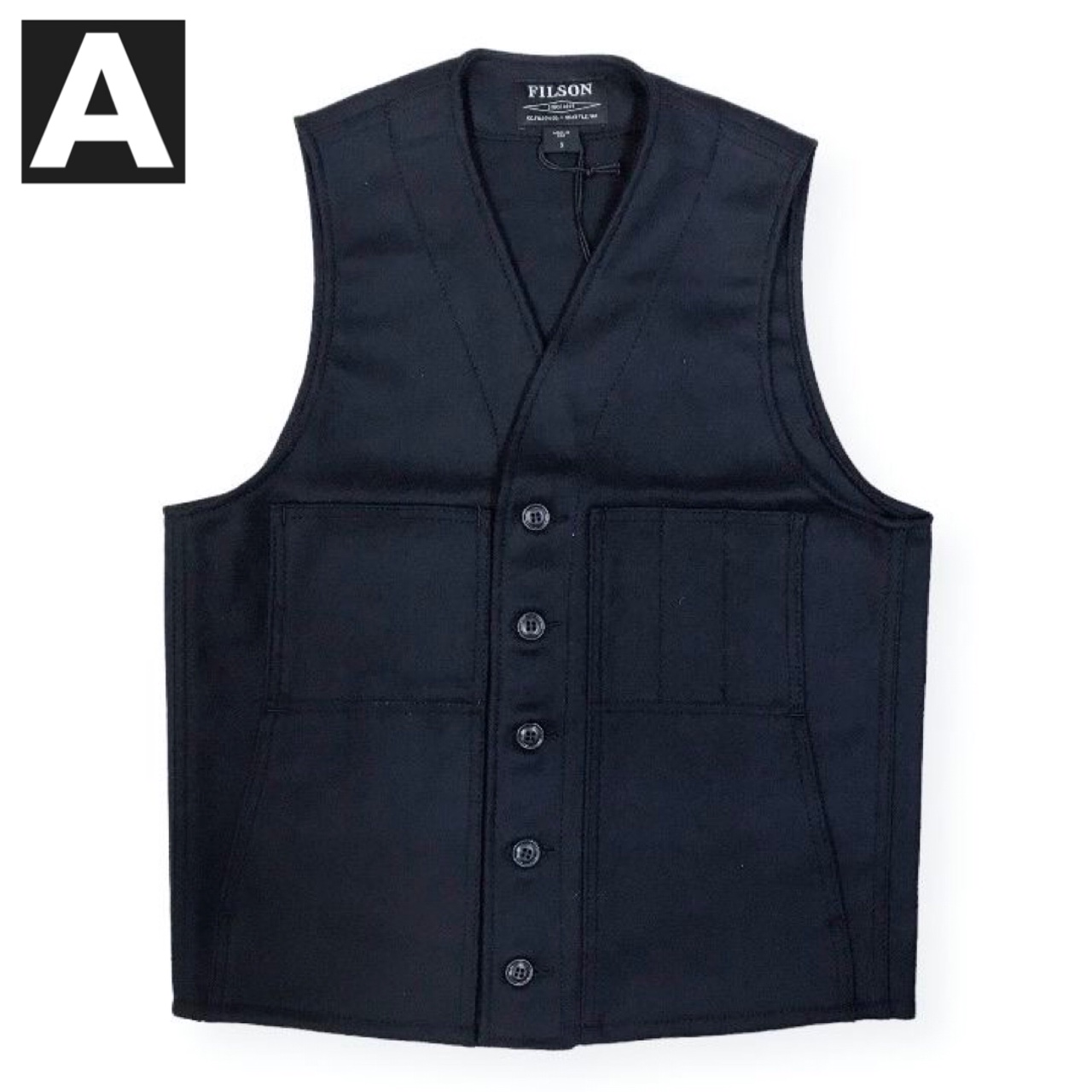 アメリカ製 送料無料 FILSON 【フィルソン】20 MACKINAW WOOL VEST