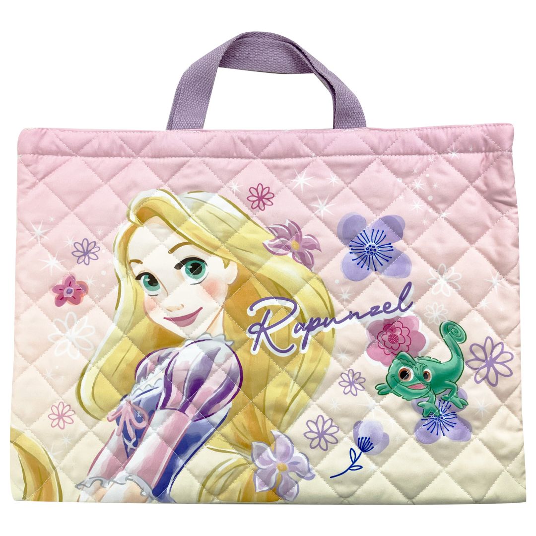 ラプンツェル レッスンバッグ 持ち手付き 巾着 2点 セット ディズニー