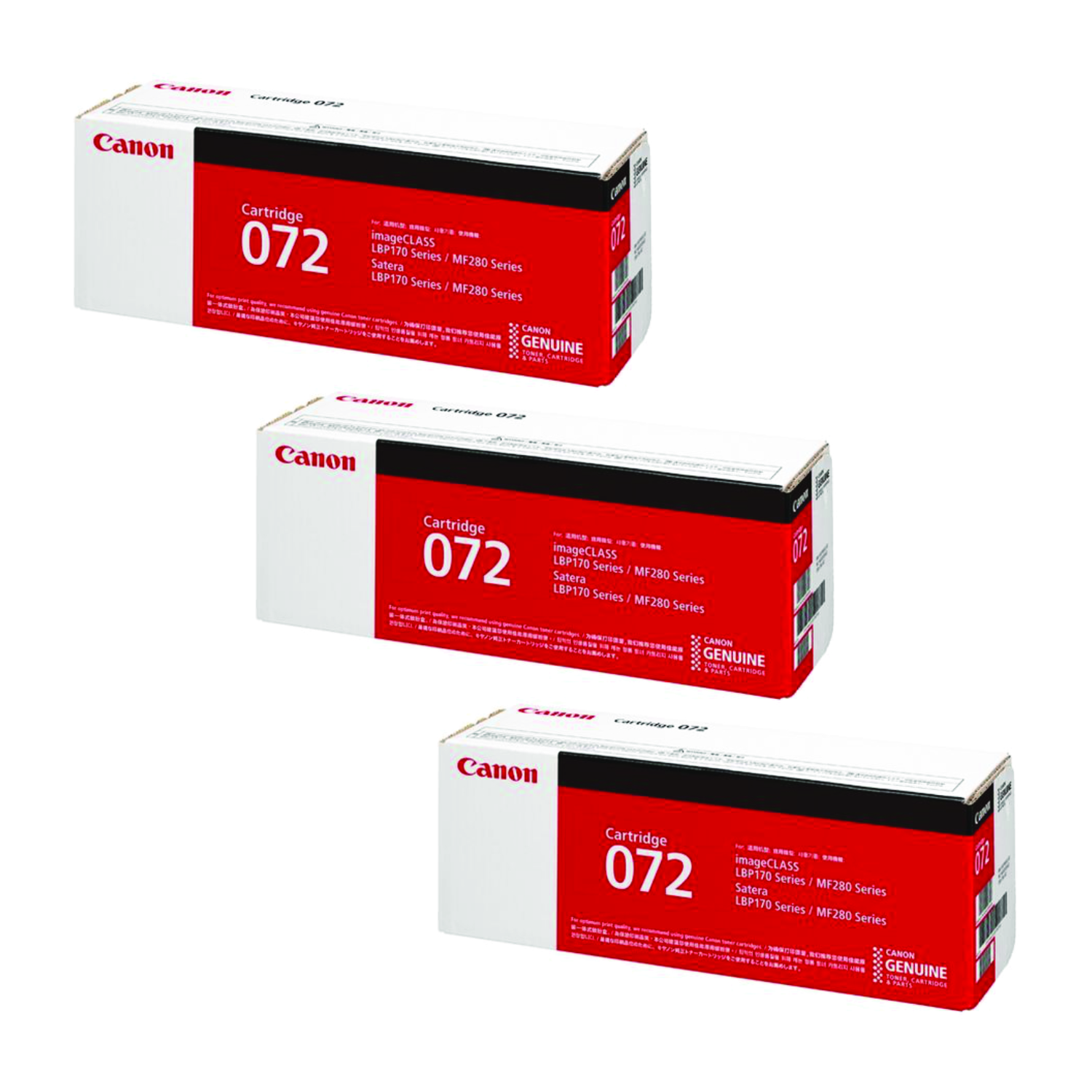 純正品 キヤノン トナーカートリッジ CRG-072 BK（ブラック） 対応機種