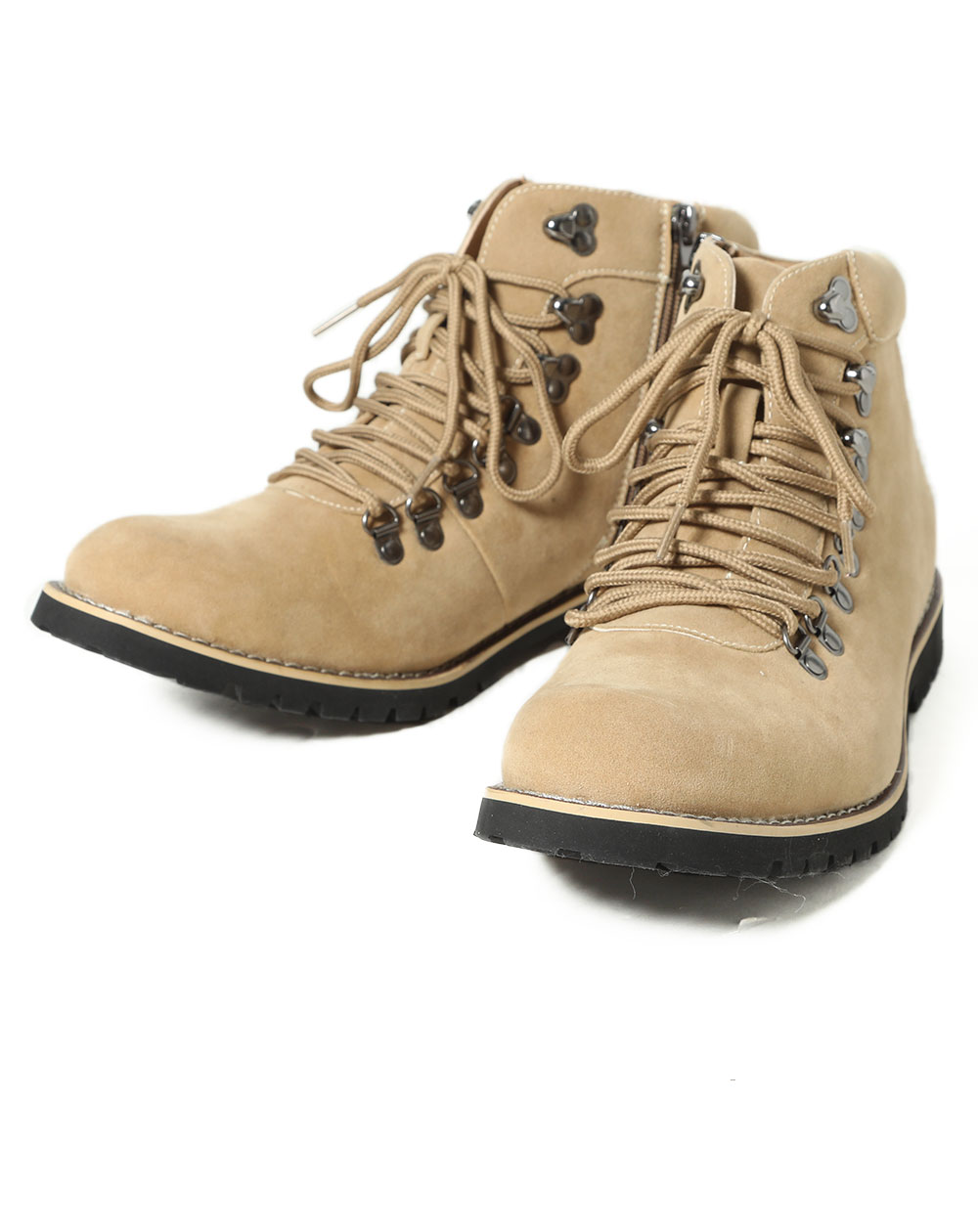 ワークブーツ サイドジップ スウェードブーツ ブーツ メンズ デニムに