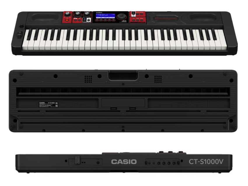 CASIO（カシオ） CASIO 61鍵盤キーボード CT-S1000V「持ち運びやすい