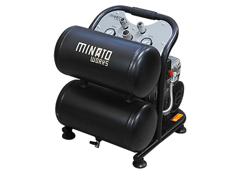ミナト エアーコンプレッサー 静音オイルレス型 CP-20Si エアーツール2
