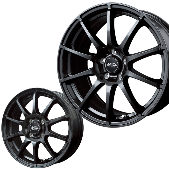 マルカサービス 16インチ 4穴 100 6J シュナイダー スタッグ