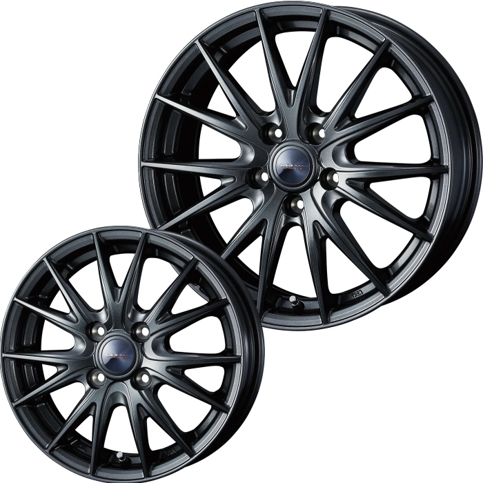WEDS（ウェッズ） 14インチ 4穴 100 5J/5.5J ヴェルヴァ スポルト2