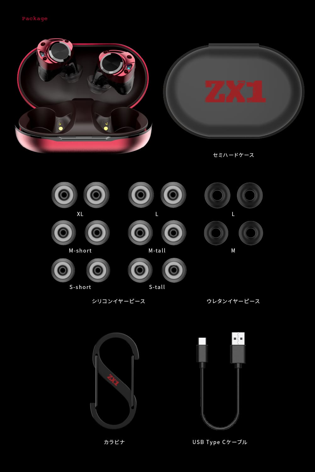 AVIOT AVIOT TE-ZX1 ノイズキャンセリング ワイヤレスイヤホン