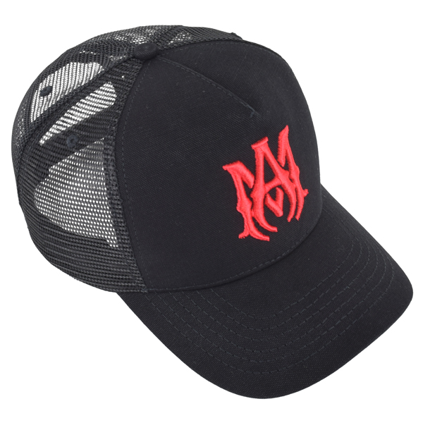 AMIRI（アミリ） MA LOGO TRUCKER HAT/刺繍ロゴ メッシュ キャップ