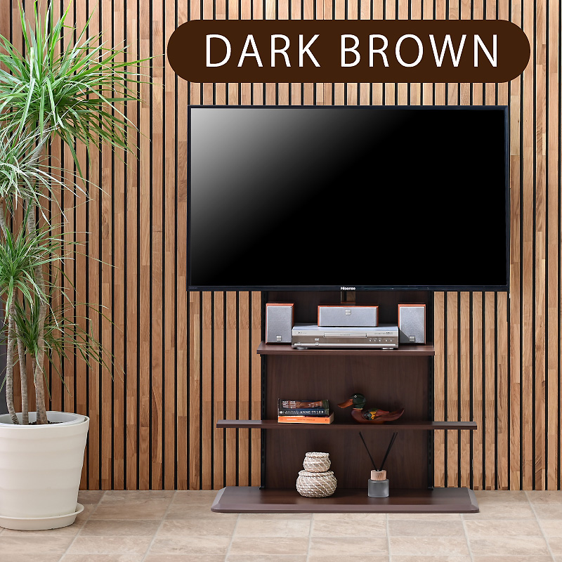 ARTTOWN テレビスタンド 壁寄せ テレビ台 高さ調整 32〜65インチ ISO