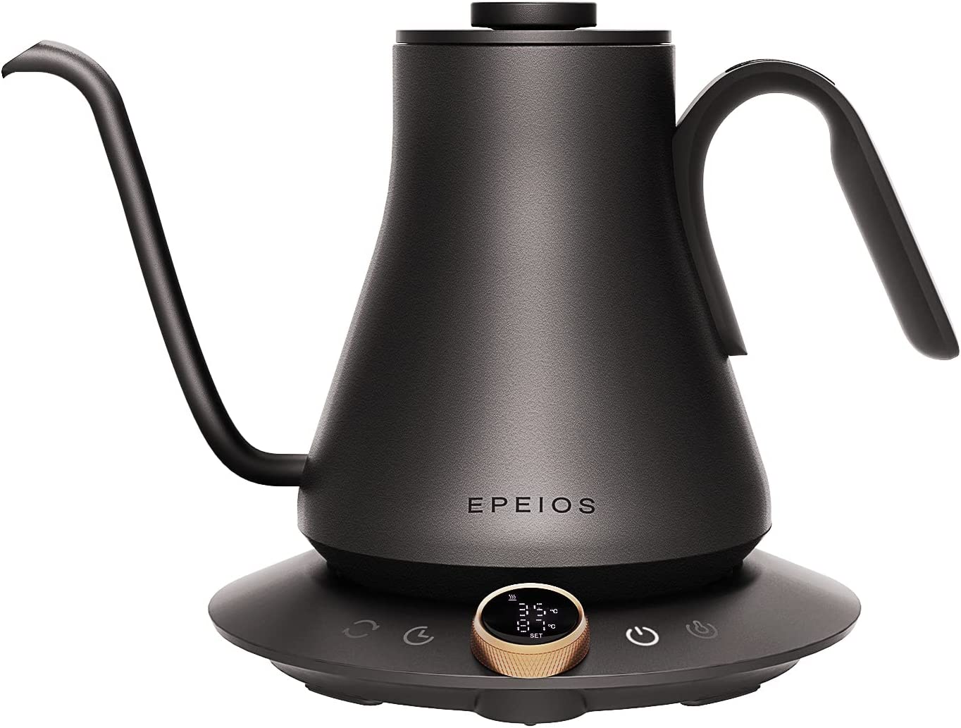 EPEIOS（エペイオス） ドリップケトル 電気ケトル コーヒーケトル 0.9L