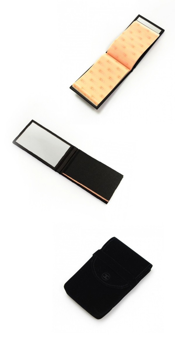 CHANEL（シャネル） あぶらとり紙 ミラー付き ポーチ セット