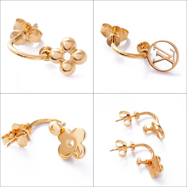 LOUIS VUITTON（ルイ・ヴィトン） ピアス 両耳用 ブックル ドレイユ