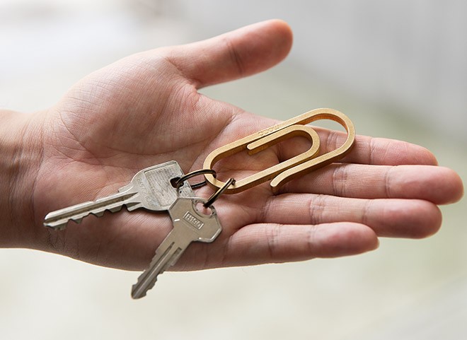 希少 GRINDLODGE グラインドロッヂ 真鍮 キーフック キーホルダー 希少