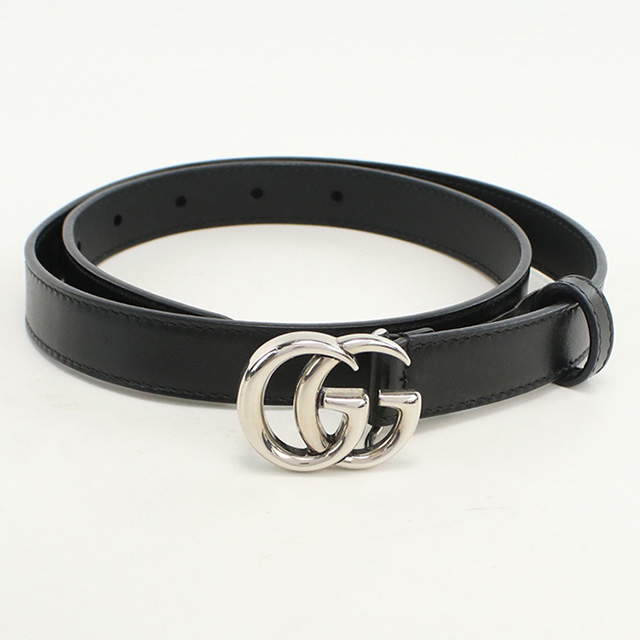 GUCCI（グッチ） 中古 ベルト レディース ブランド ダブルG スリム