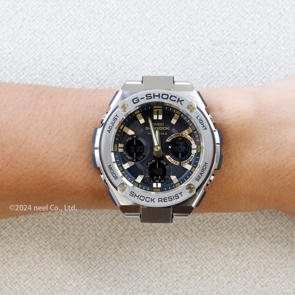 G-SHOCK Gショック Gスチール G-STEEL 電波ソーラー 腕時計 メンズ GST