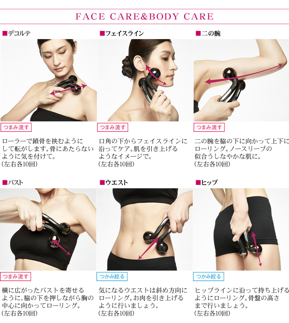 ReFa（リファ） MTG ReFa ACTIVE ボディフェイスローラー RF-AT2228B-N